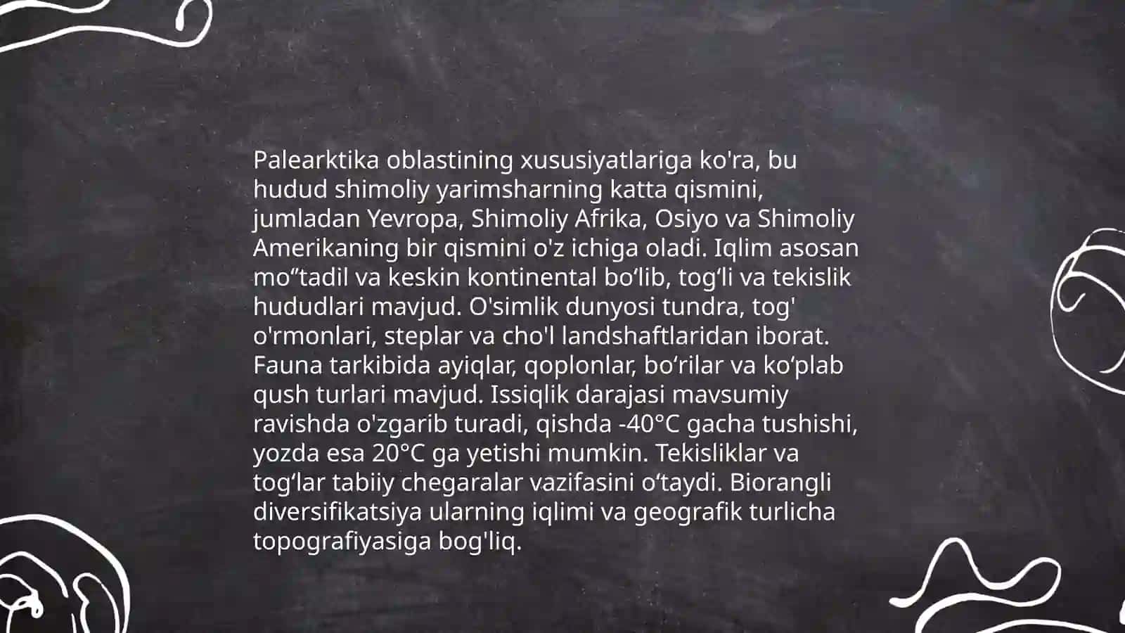 Zoogeorafik oblastlar va ularning qiyosiy tahlili 4