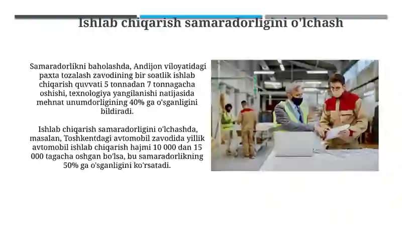 Ishlab chiqarish korxonalarida baho va baholash 4