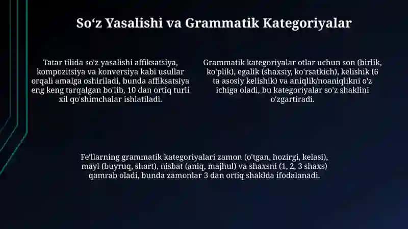 Tatar Tilining Umumiy Grammatikasi Haqida 4