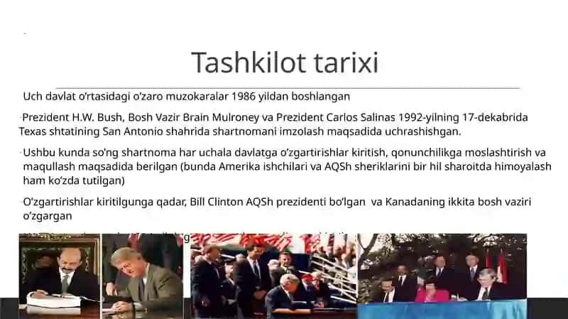 NAFTA TASHKILOTI 4