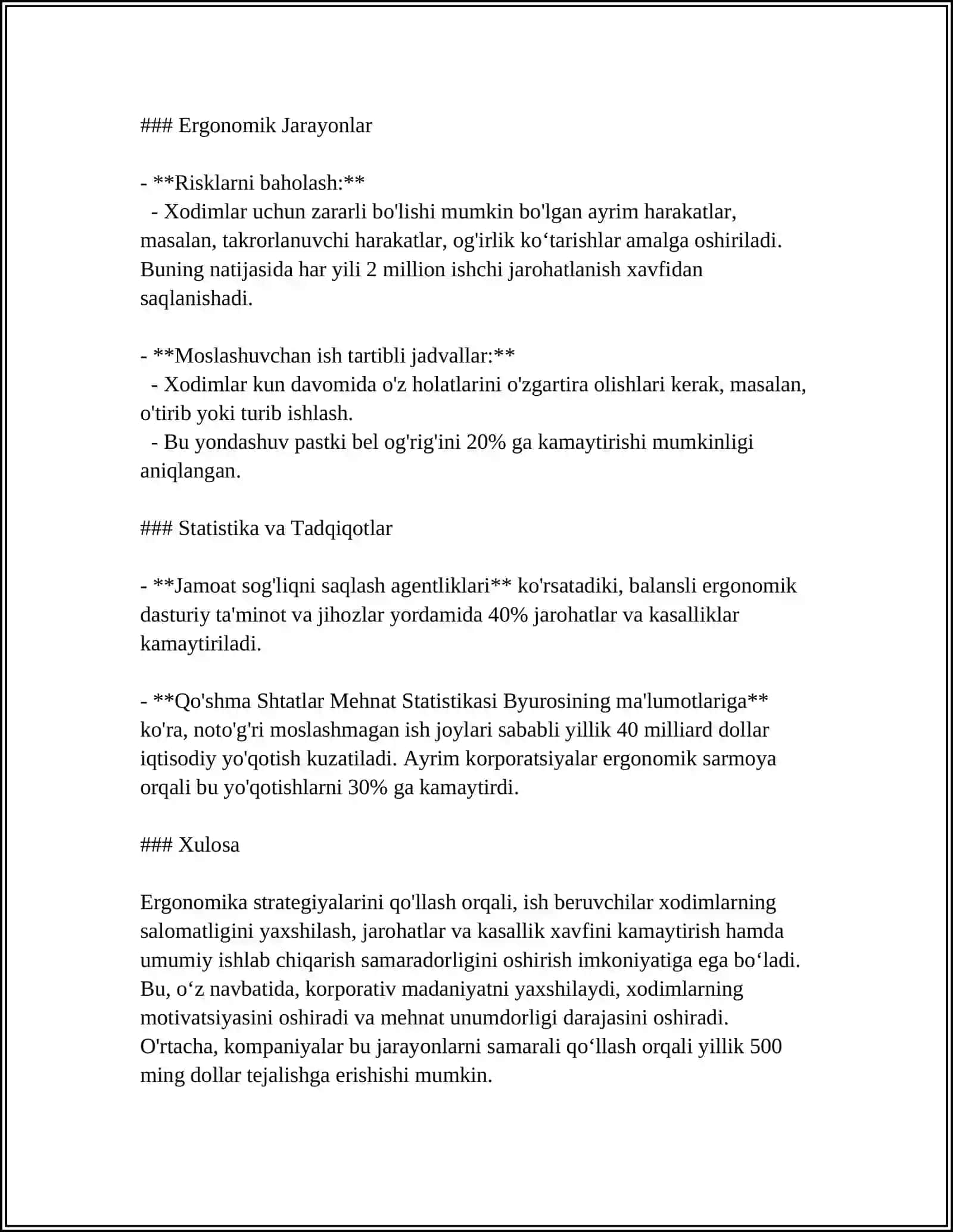 ERGANOMIKA QOYDALARI 4