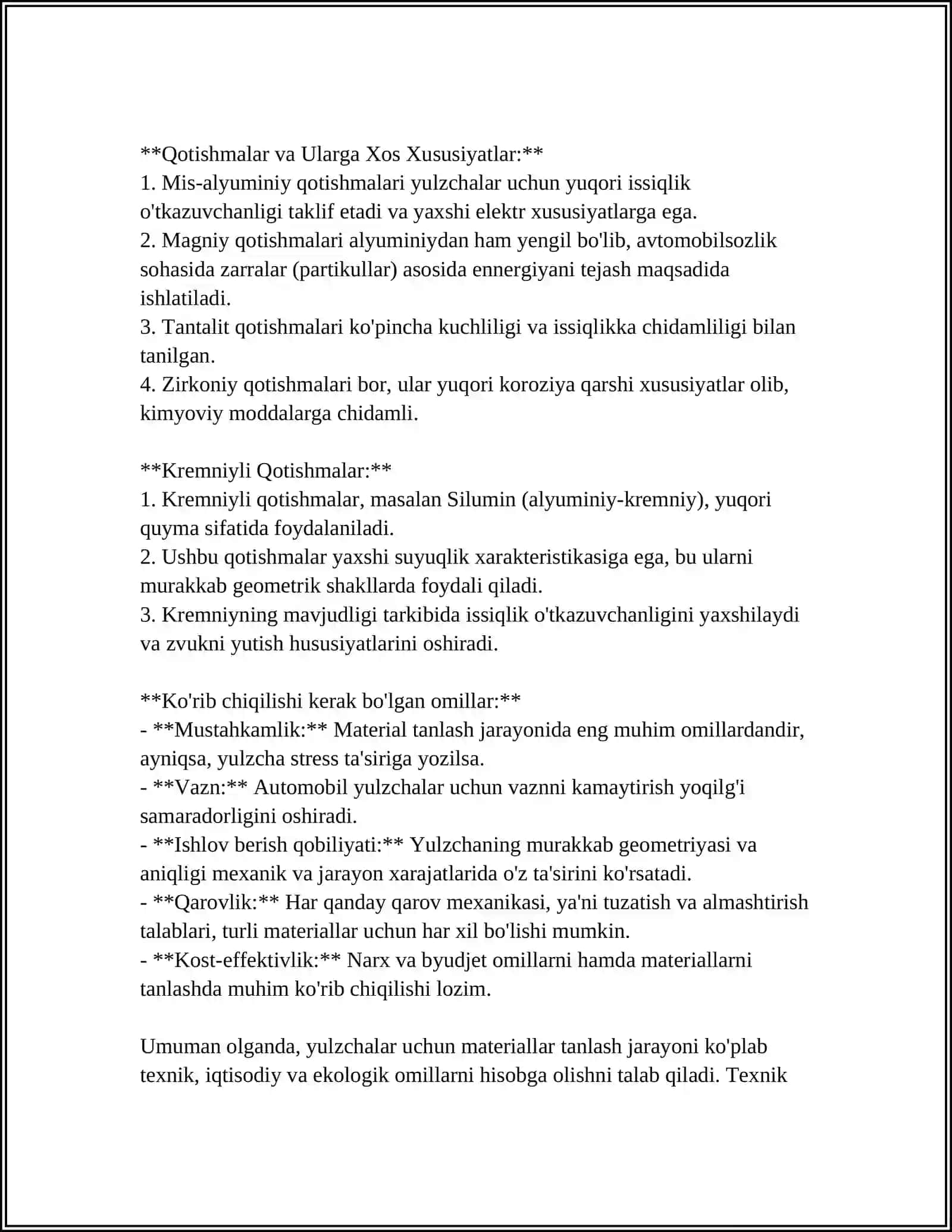 Yulzchalarini quyma 4