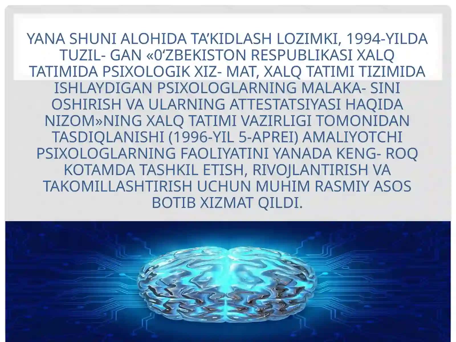 QARSHI XALQARO INNOVATSION UNIVERSITETIPP-22-01 GURUH TALABASIQILICHEVAJASMINABONUNUNGPSIXOLOGIYA NAZARIYASI VATARIXI FANIDAN MUSTAQILISHI 4