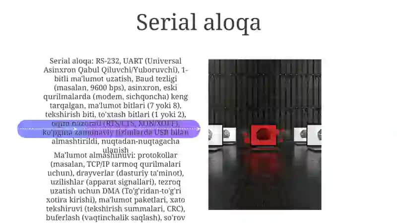 Kompyuterning tashqi qurilmalari va ularning o‘zaro ma’lumotlar almashishini yoritib bering 4