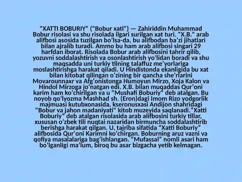 Zahiriddin Muhammad Bobur 4