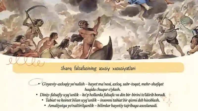 Sharq Falsafasi haqida taqdimot 4