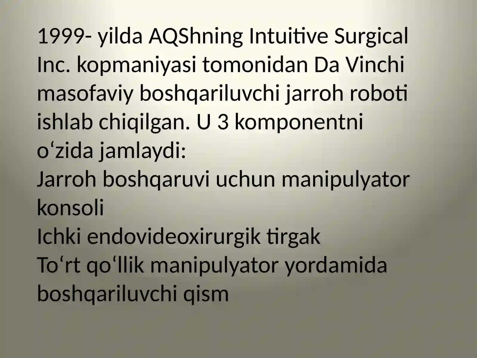 Xirurgiyada innovatsion texnologiyalar 4