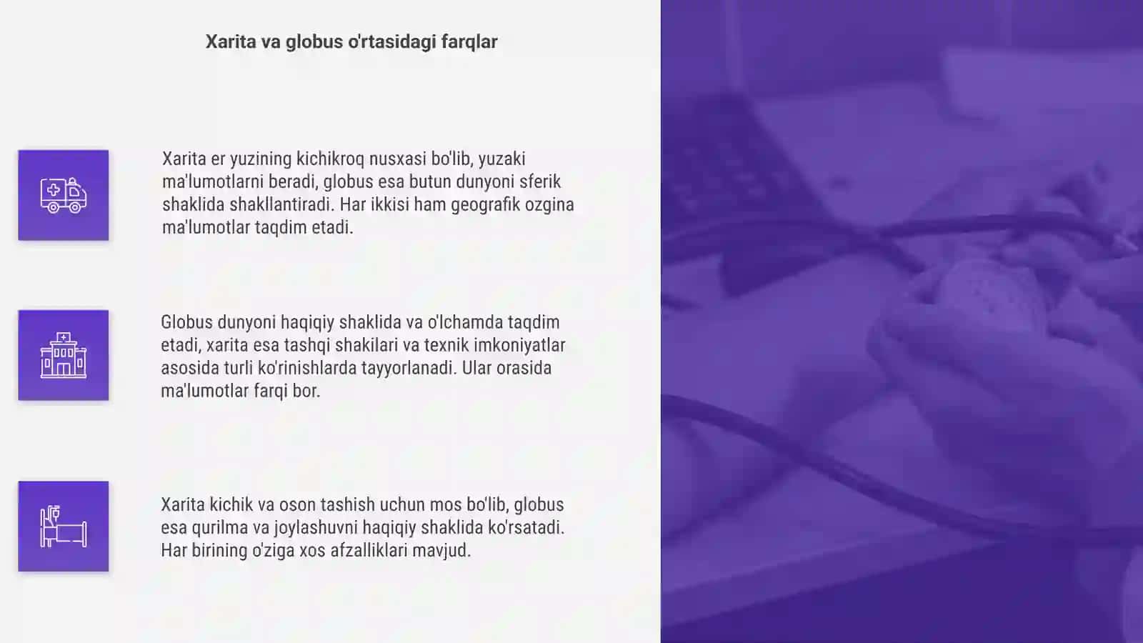 Globus va Xarita 4
