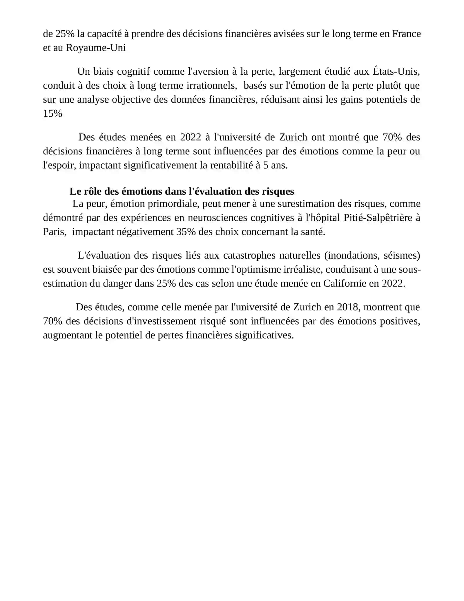 Les émotions et leur rôle dans la prise de décision 4