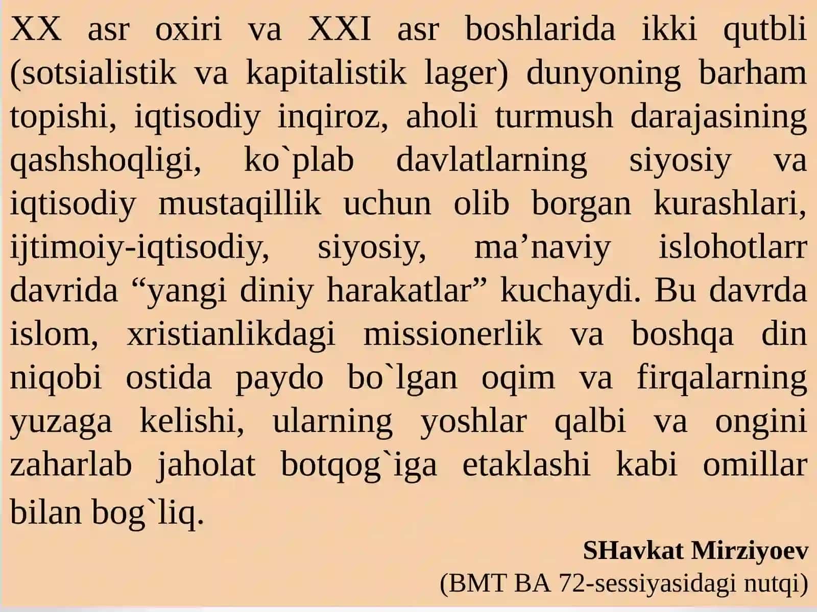 Yangidiniy ta’limotlar va sektalar 4