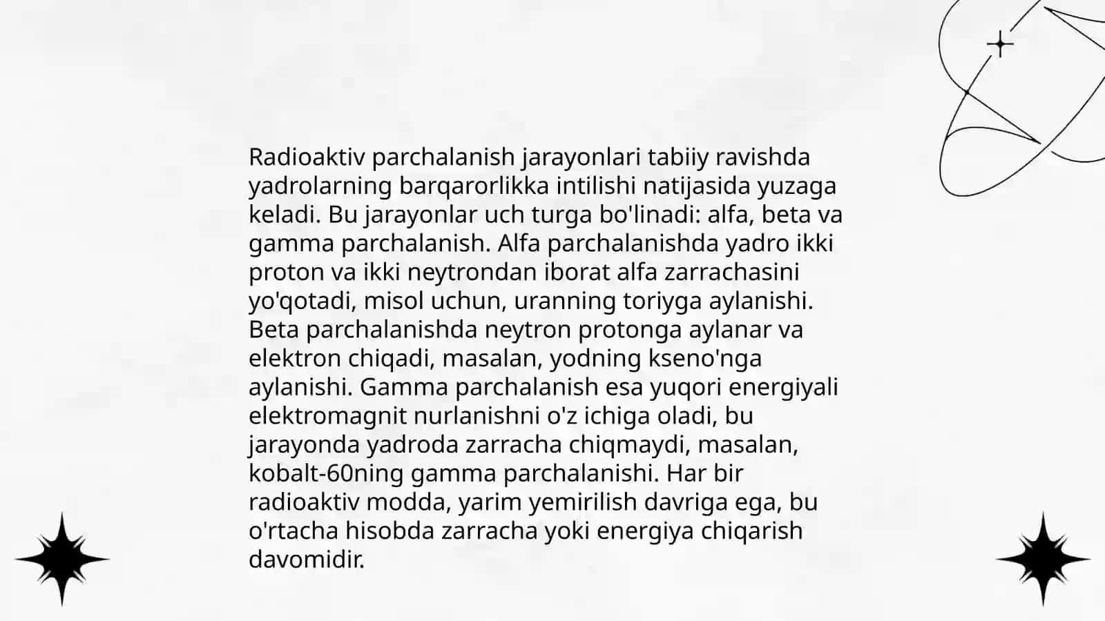 RADIAKTIV MODDALLAR TAKSIKALOGIYASI 4