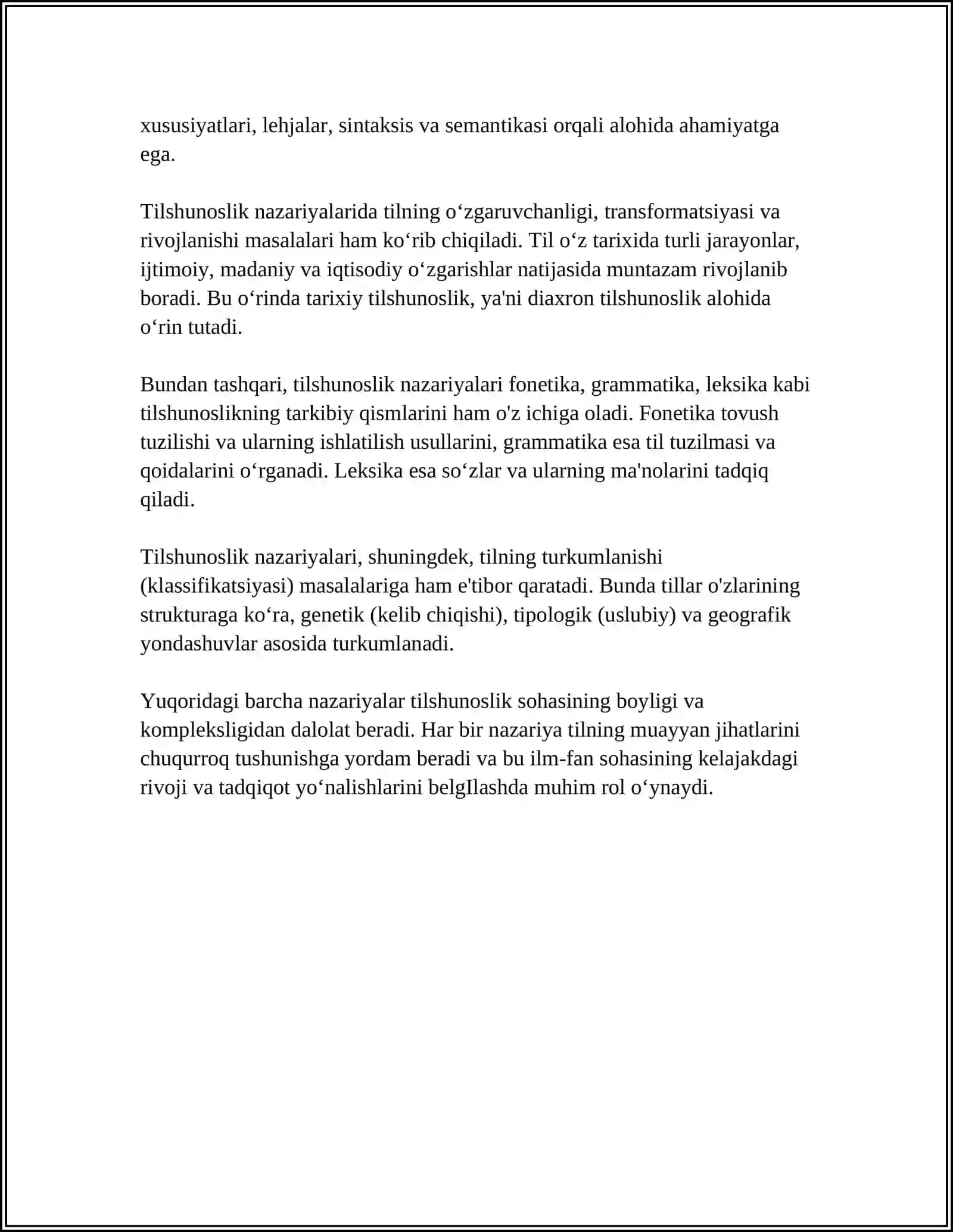 SUBSTANSIAL TILSHUNOSLIK 4