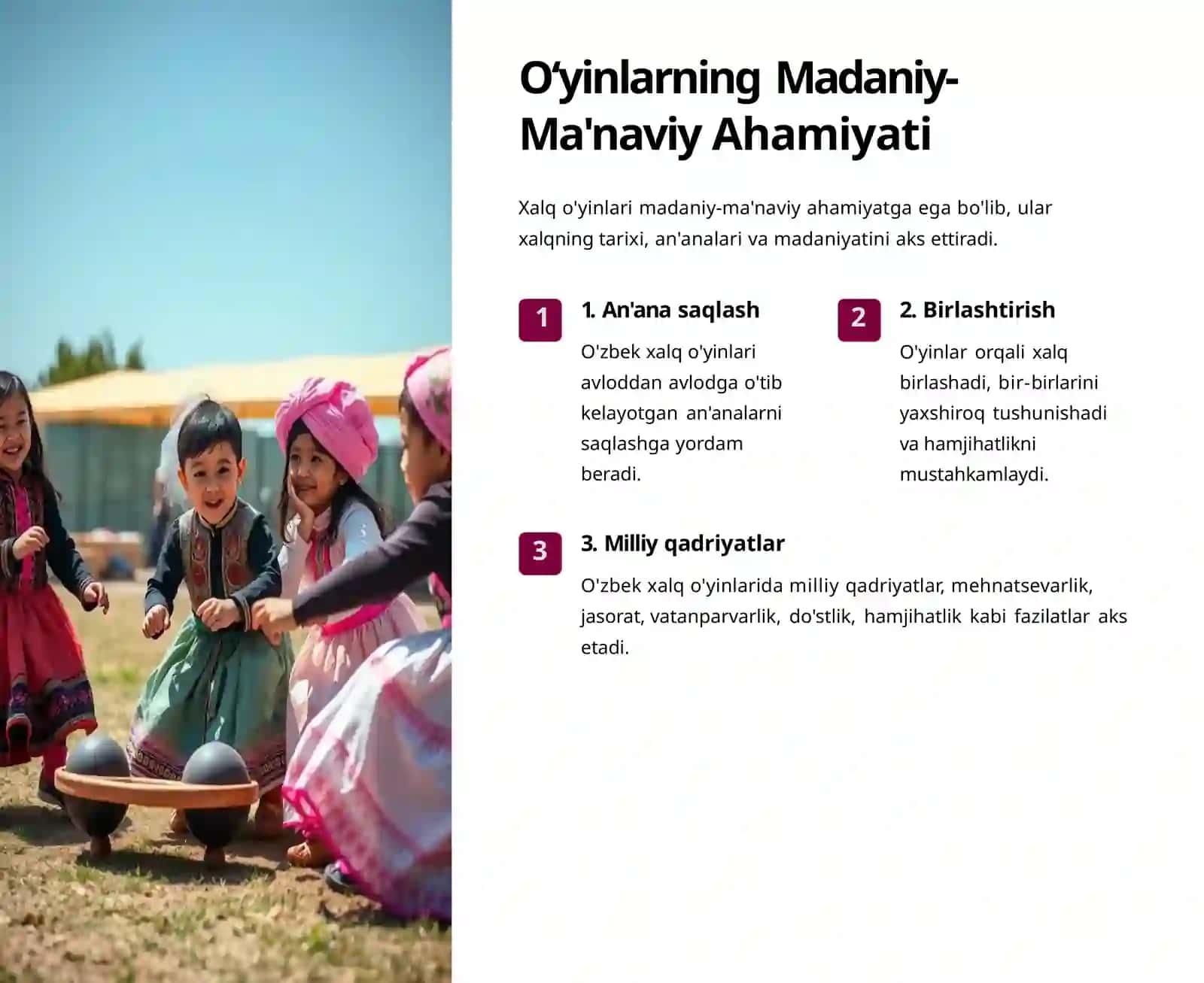 Etnomadiyatning Shakllanishida Xalq O‘yinlarining O‘rni 4