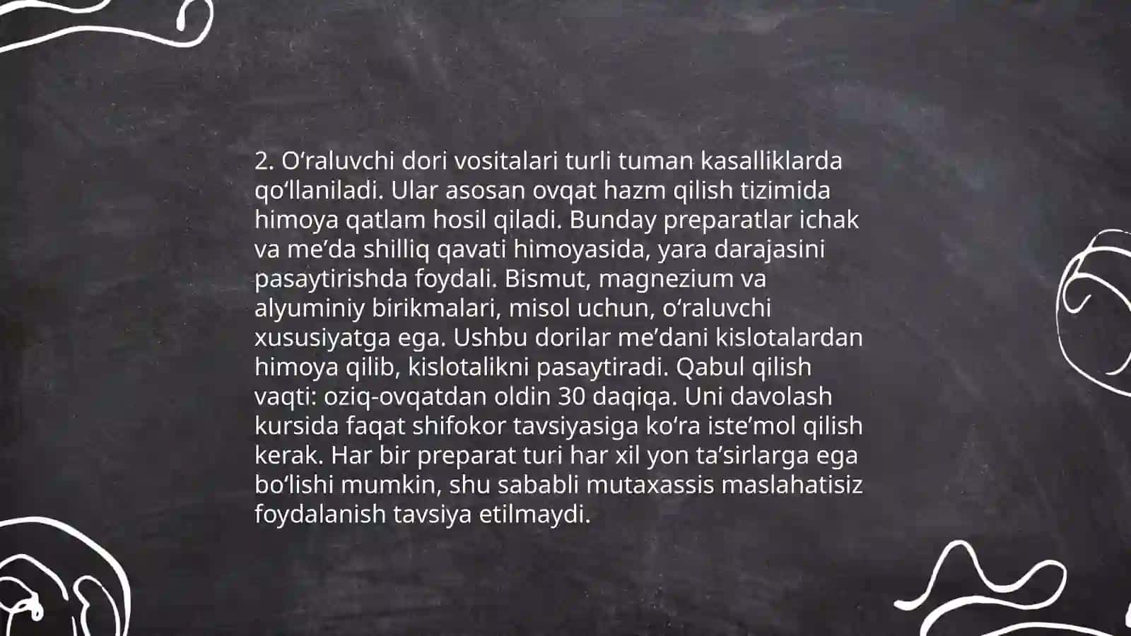 Dori Vositalarini Qo'llash Usullari 4