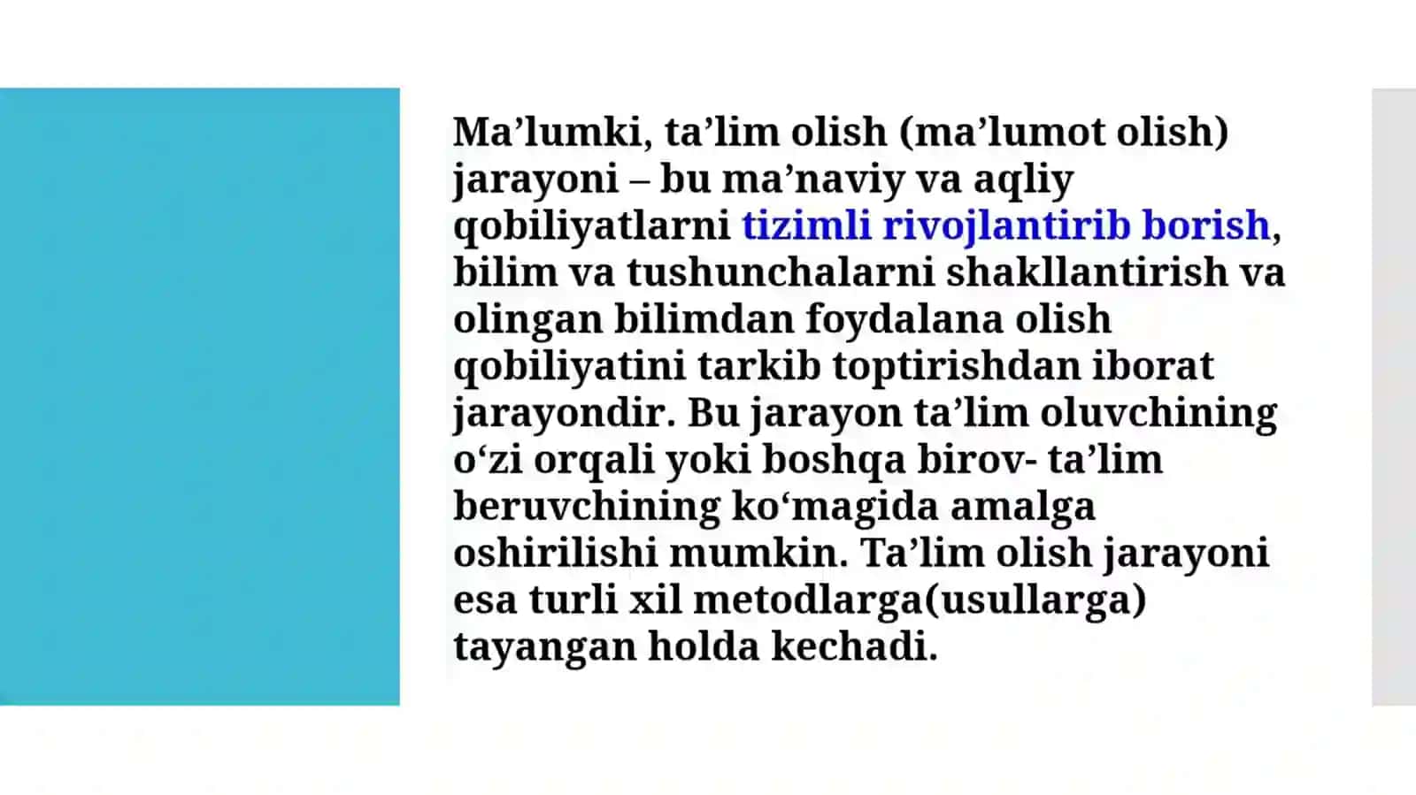 axborot texnologiyalari fanidan 9-mustaqil ishi 4