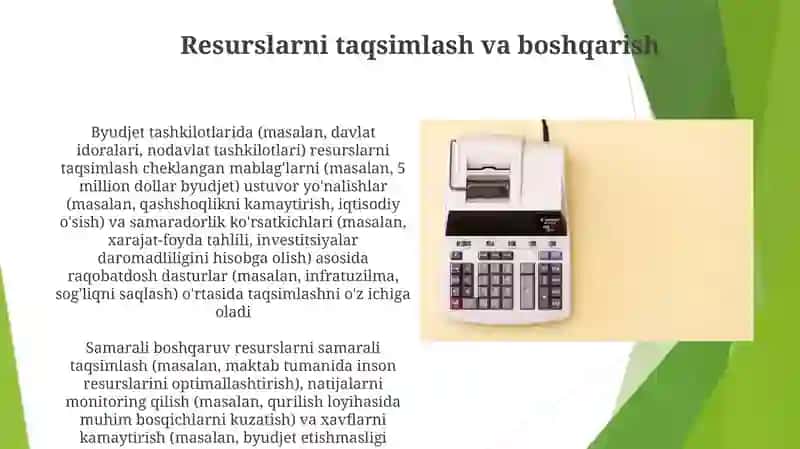 Byudjet tashkilotlarida buxgateriya hisobining tashkiliy jihatlari 4
