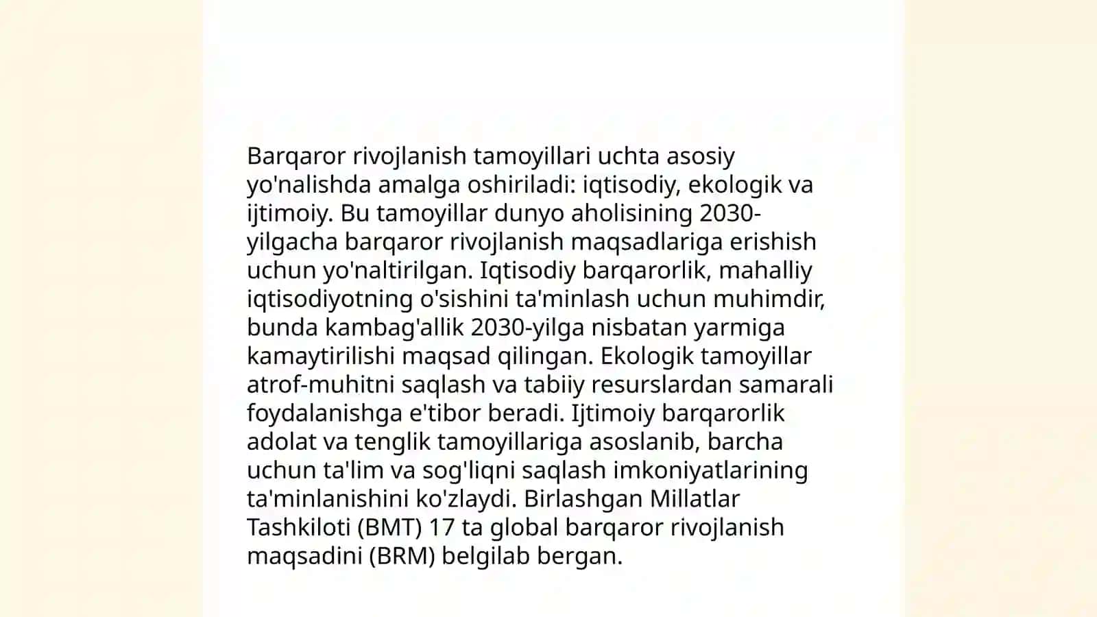 Global jarayonlar va barqaror taraqqiyot falsafasi 4