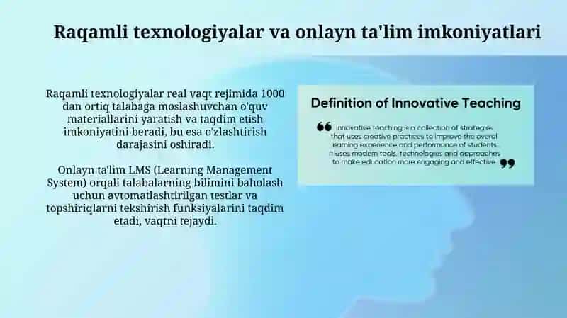 Ta'lim innovatsiyalari 4