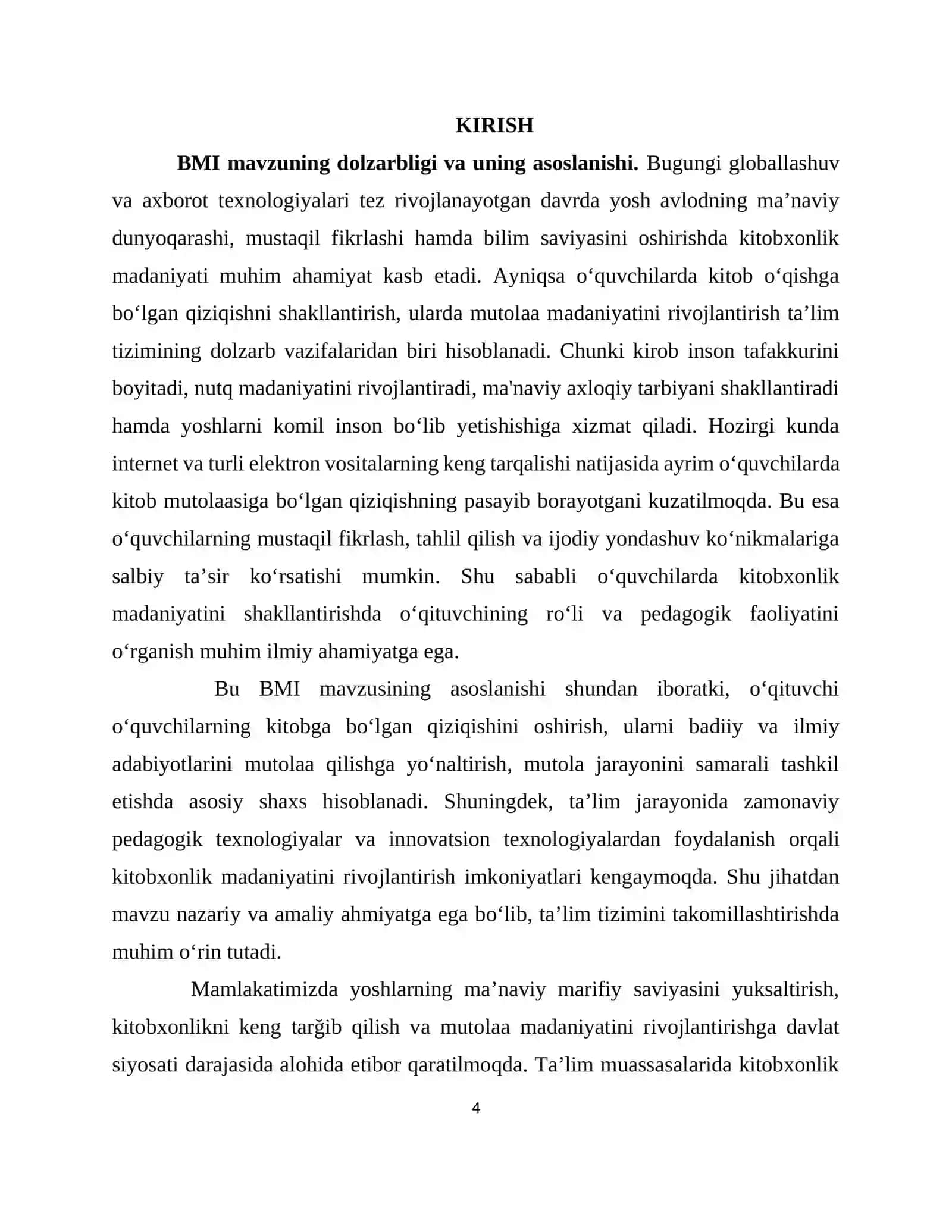 O‘QUVCHILARDA KITOBXONLIK MADANIYATINI SHAKLLANTIRISHDA O‘QITUVCHINING ROLI 4