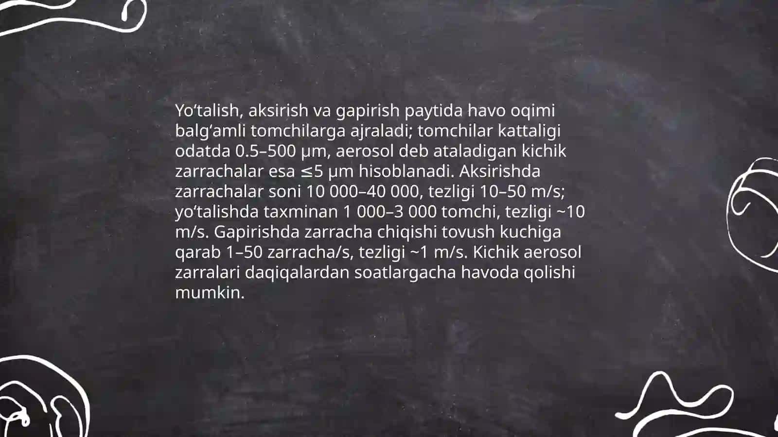 Havo tomchi, kontakt, implantatsion infeksion manbalari 4
