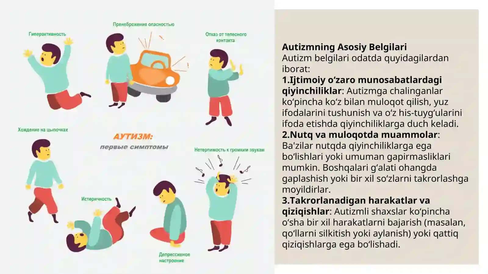 AUTIZM SINDIROMI BO'LGAN BOLALAR 4