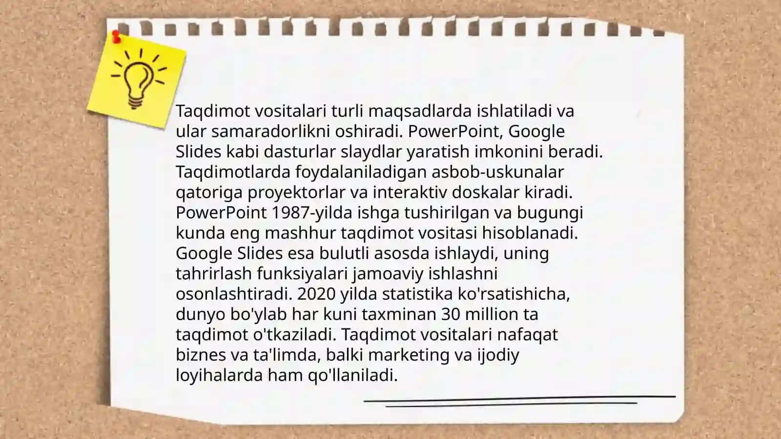 Sinf xonalarining jihozlanishi 4