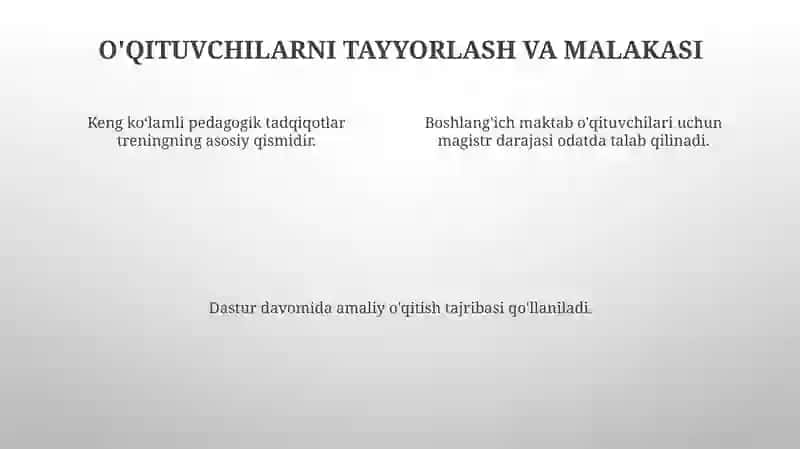 Finlyandiya o'quv dasturi 4