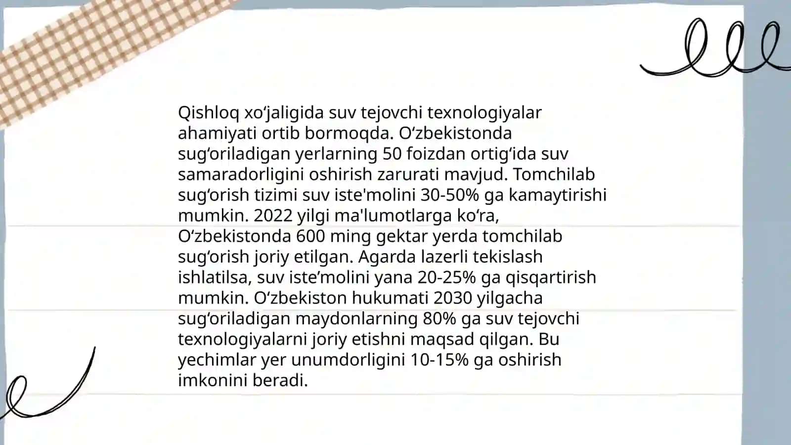 O'zbekistonda agrotexnologiyalarning rivoji 4