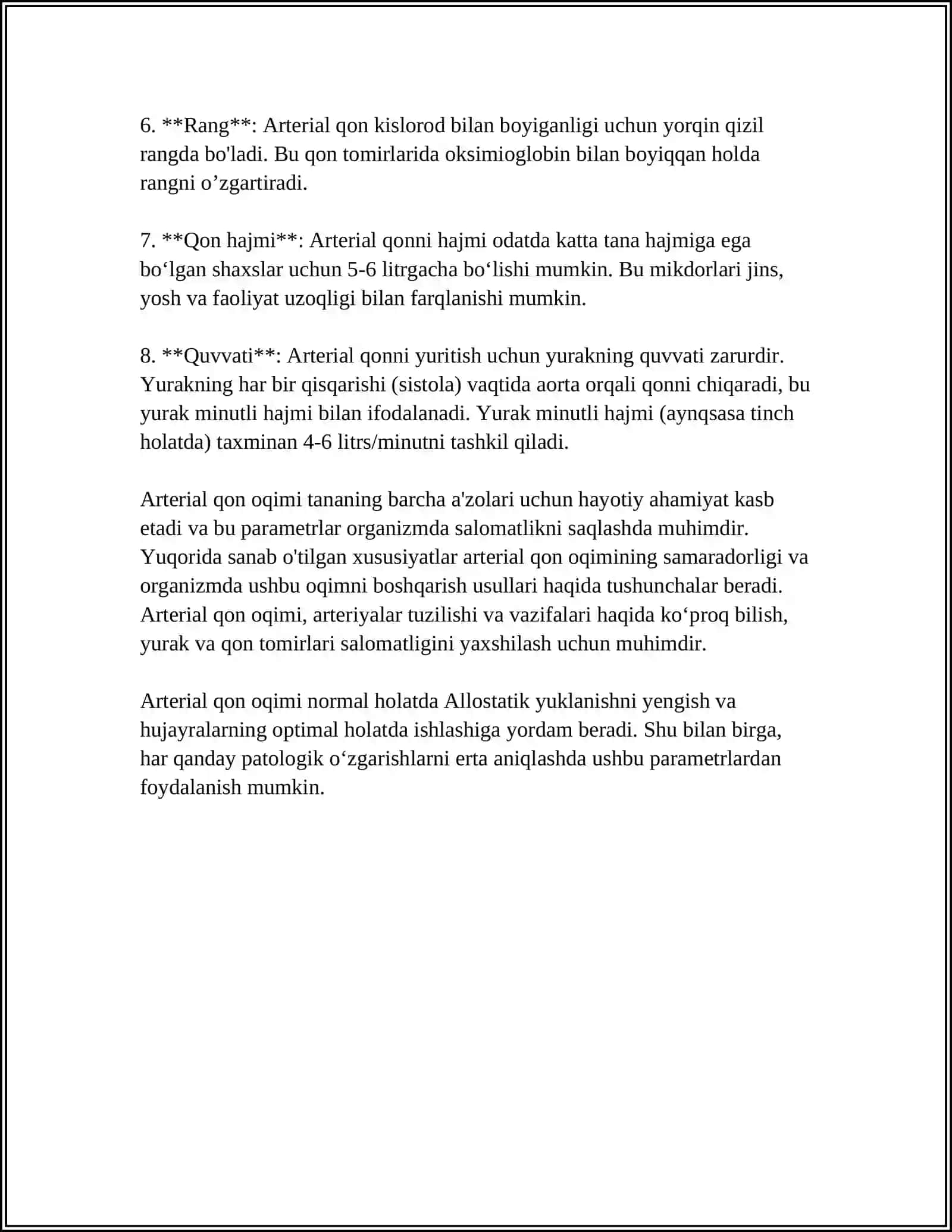 ARTERIAL BOSIMNI ANIQLASHNING FIZIK ASOSLARI.PULS TO'LQINI 4