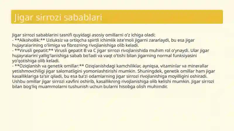 Jigar sirrozi 4