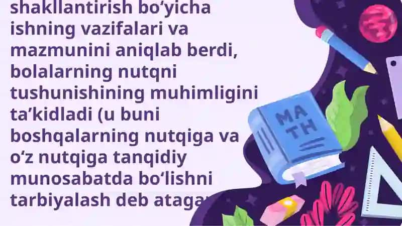 "Bolalar tomonidan nutqning morfologik qonuniyatlarini o‘zlashtirish yo'llari" mavzusida prezintatsi 4