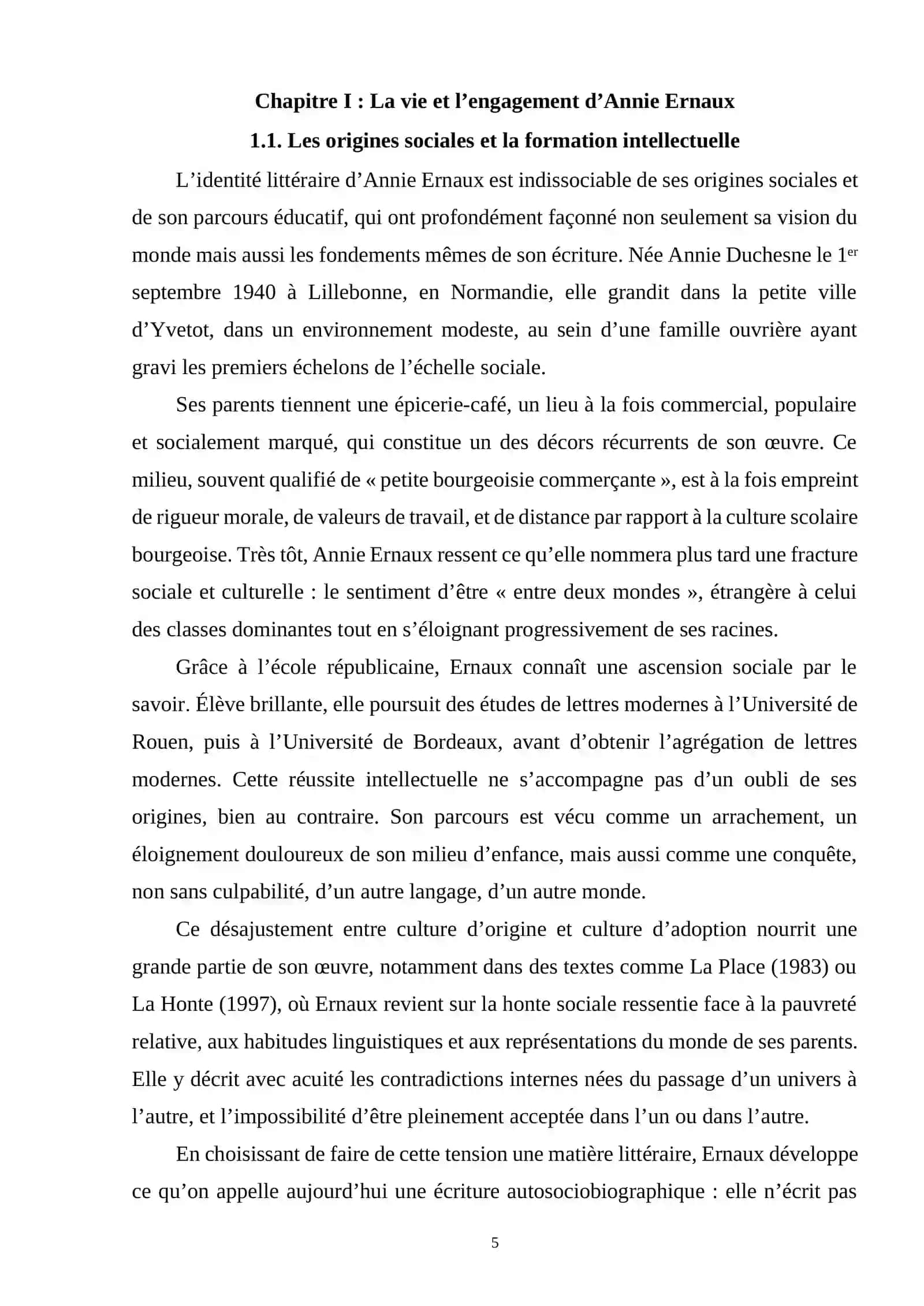 Annie Ernaux et ses oeuvres 4