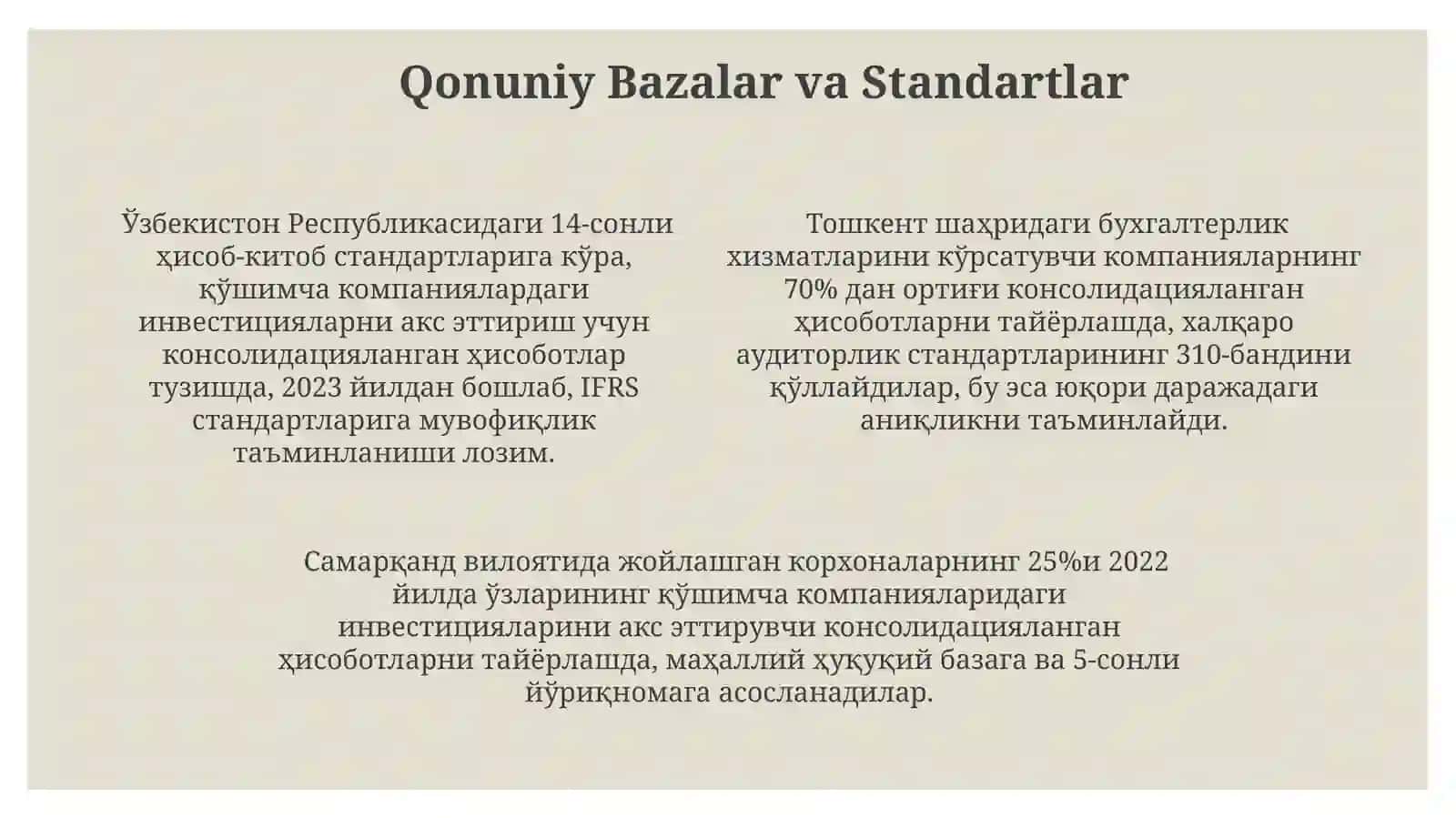 Jamlangan hisobotlarni tuzish usuli 4