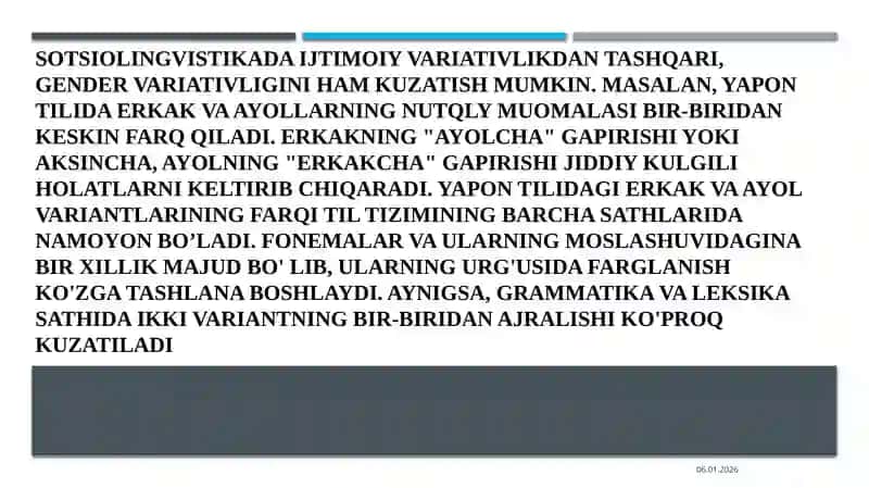 Gender variativlik 4