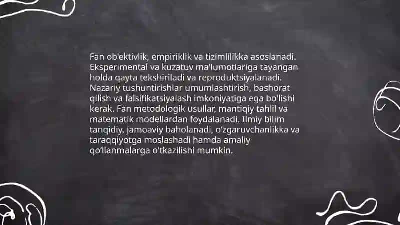 Fan tushunchasi va fan taraqqiyotining bosqichlari 4