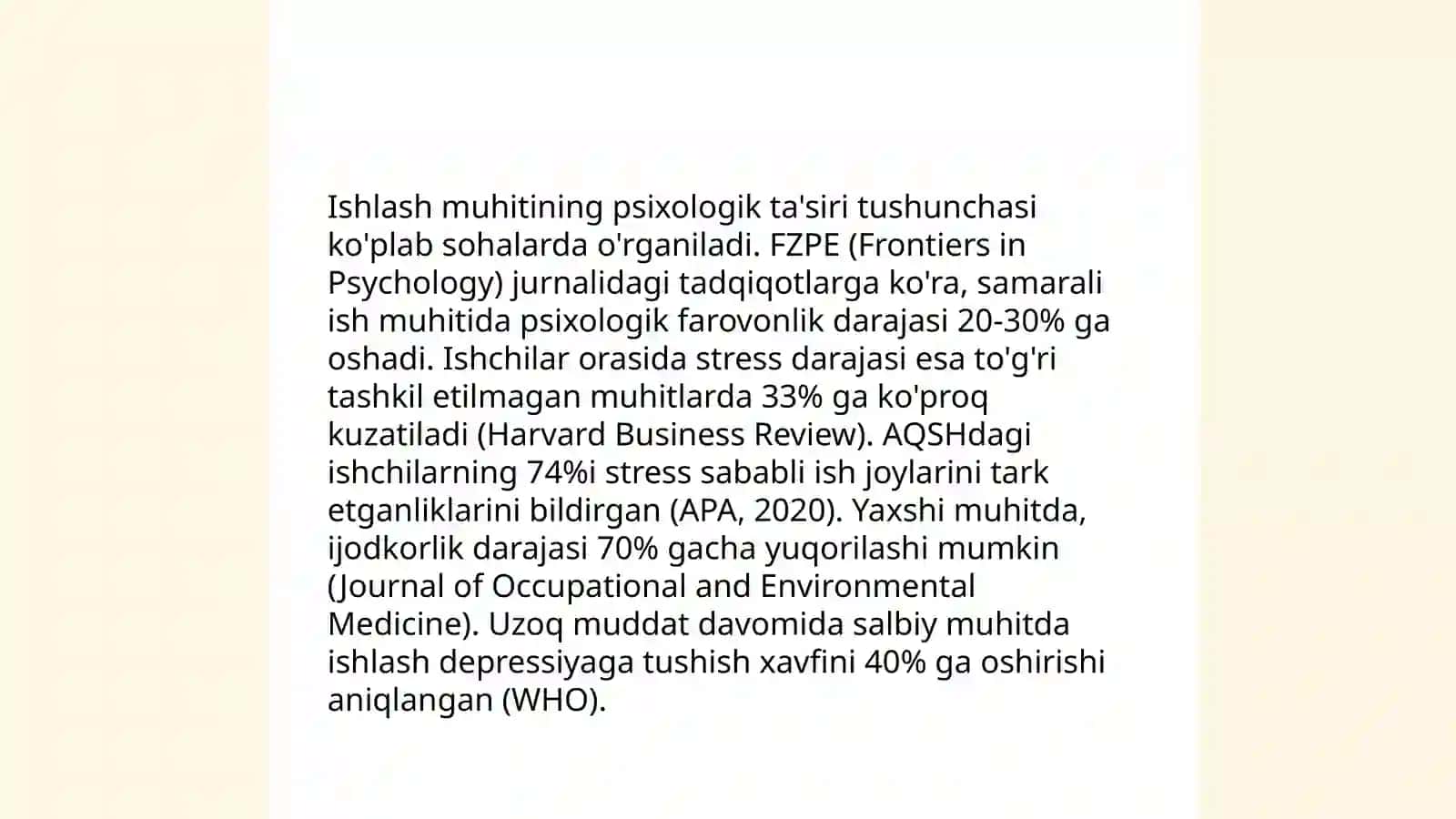 Mehnat rejimi va uning psixologik mohiyati 4