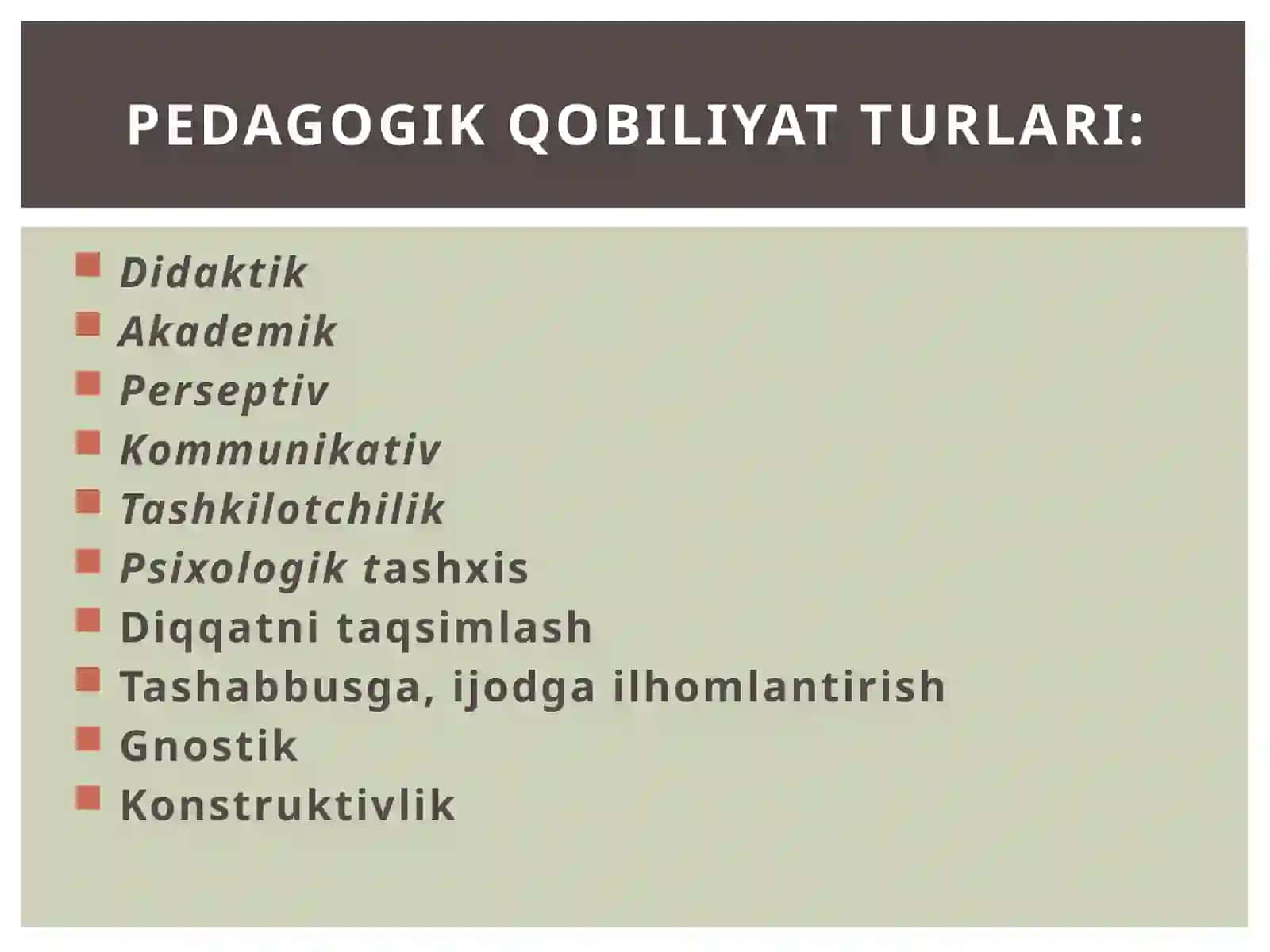 O’qituvchifaoliyatidapedagogikqobilyatlar 4