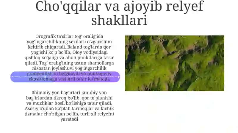 And togʻlari orografiyasi xususiyatlari 4