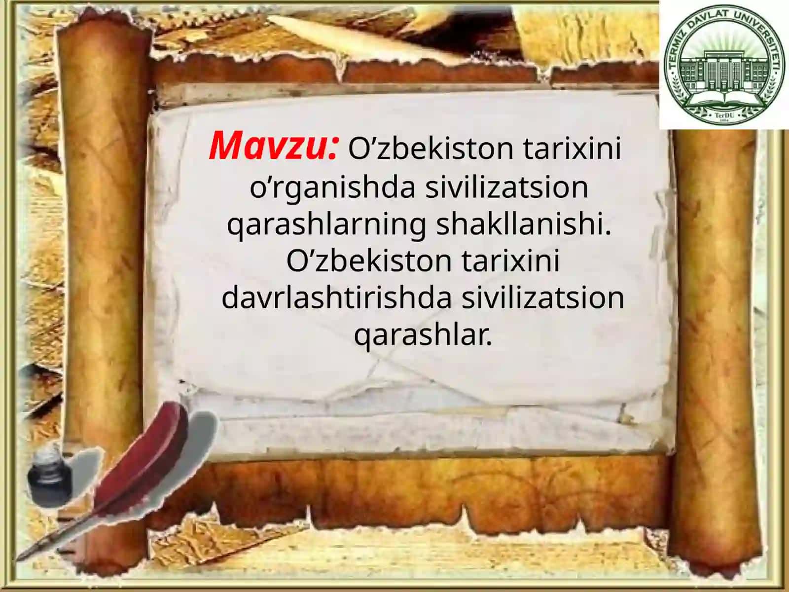O’zbekistontarixinio’rganishdasivilizatsionqarashlarningshakllanishi 4