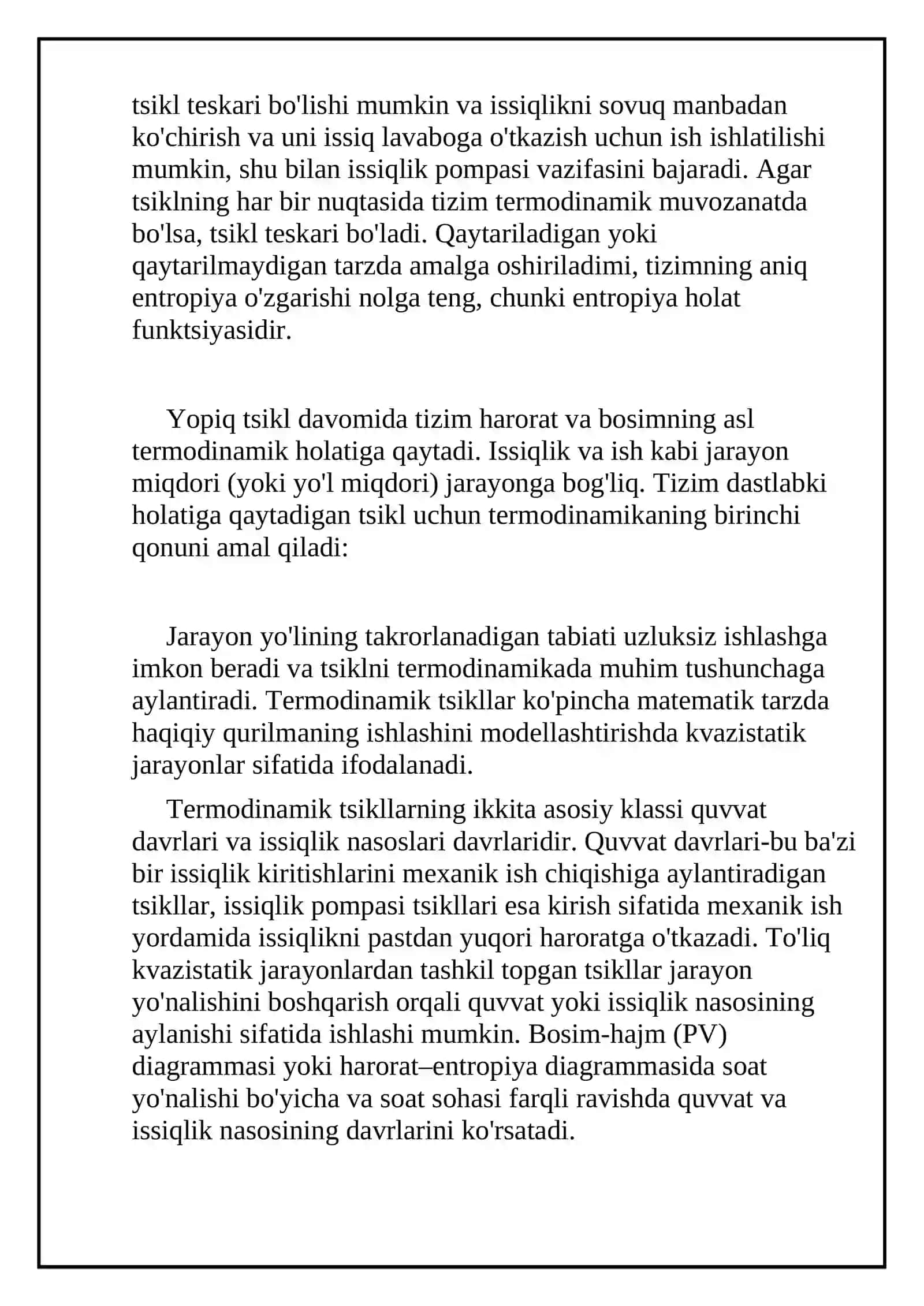 Fizika fanidan Referat 4