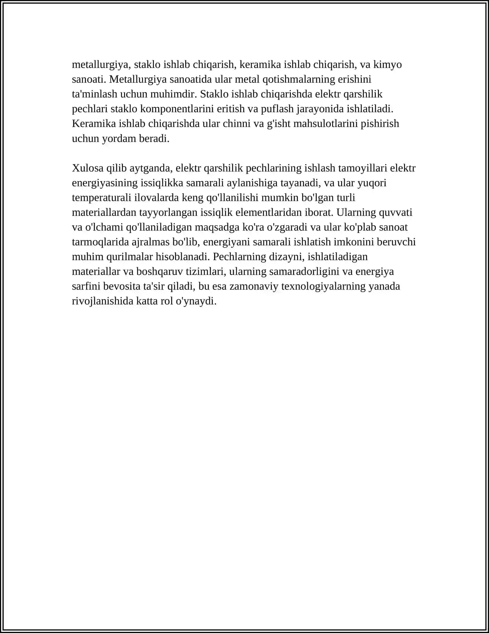 ELEKTR ERITIW QARSILIQ PESHLERININ TURLERI 4