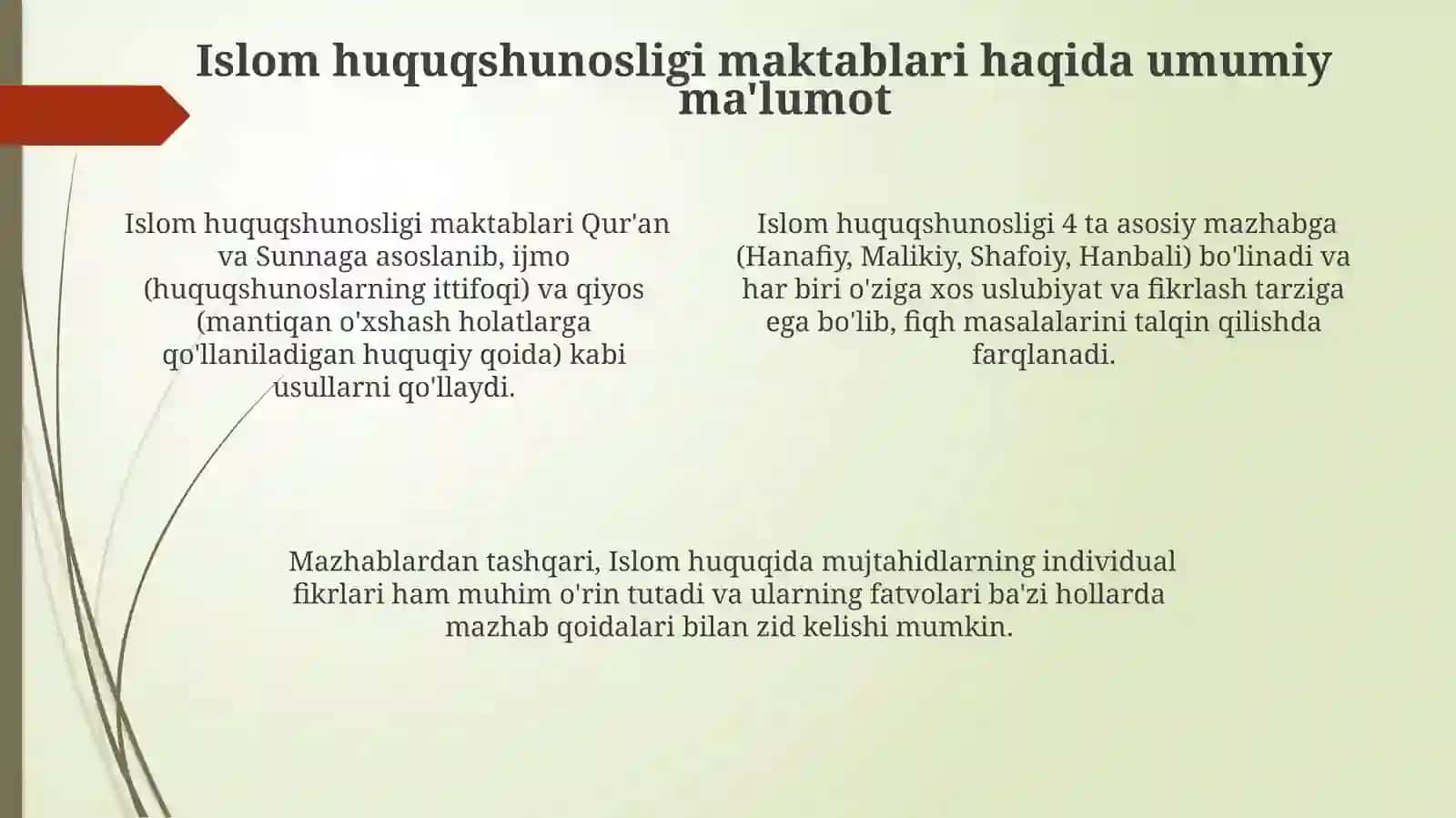 Islomdagifiqhiymazhablar 4