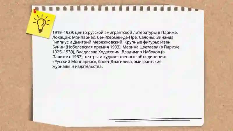 Феномен литературы русского зарубежья. Первая волна эмиграции 4