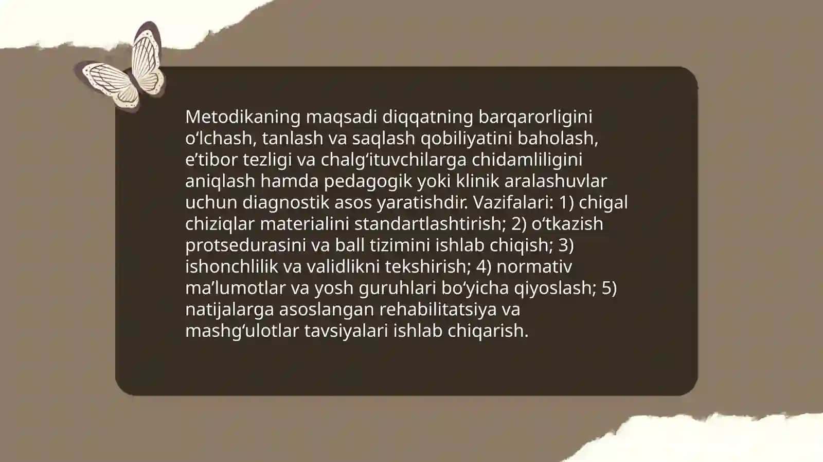 Chigal chiziqlar metodikasi 4