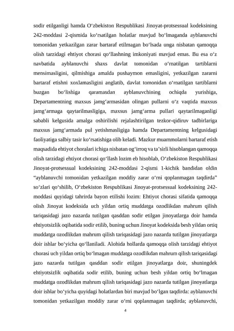 Valyuta qimmatlarini qonunga xilof ravishda olish yoki o'tkazish 4