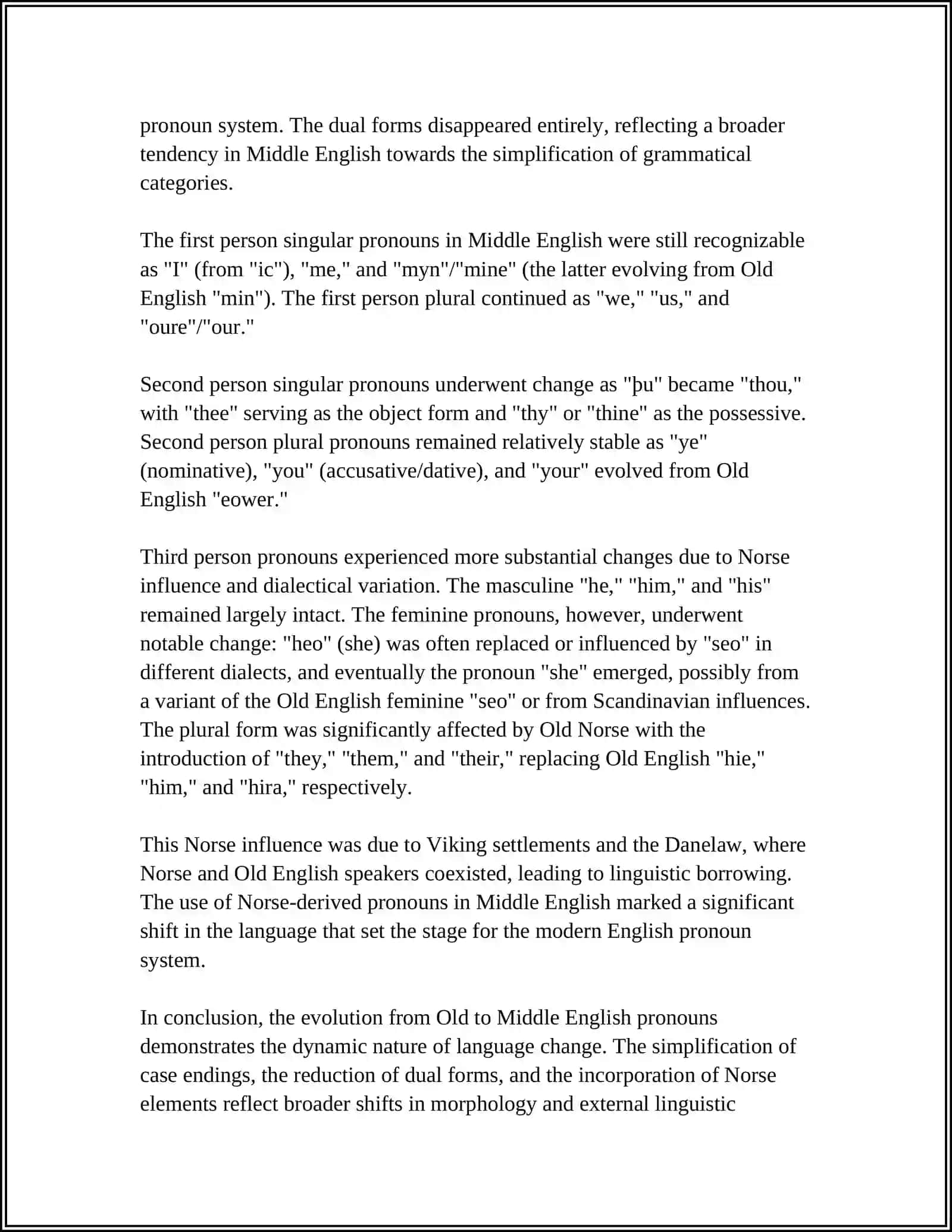 THE PRONOUN IN MIDDLE ENGLISH 4
