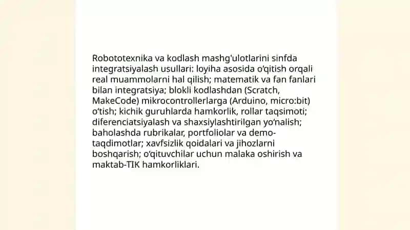 STEAM ta'lim texnalogiyasini amaliy qo'llash usullari 4