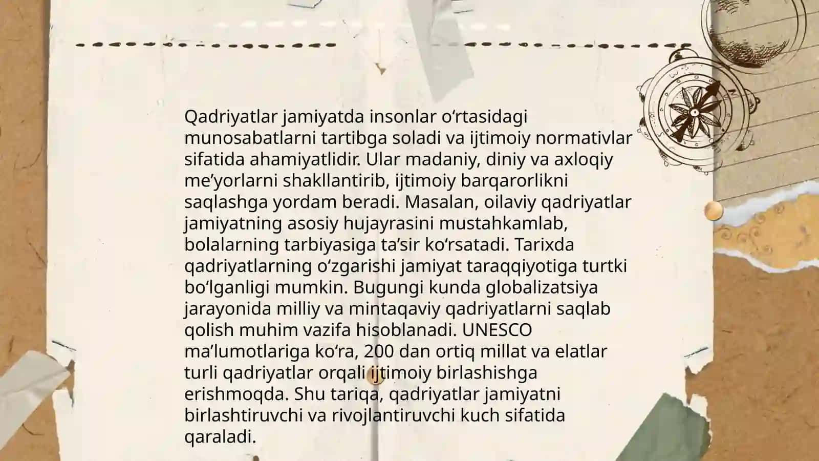 Qadriyatlar 4