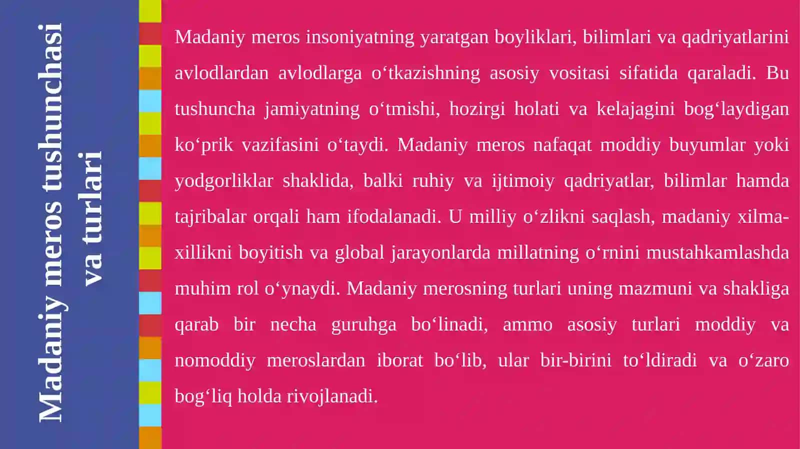 O‘zbekiston madaniy merosini tiklash va asrash siyosati 4