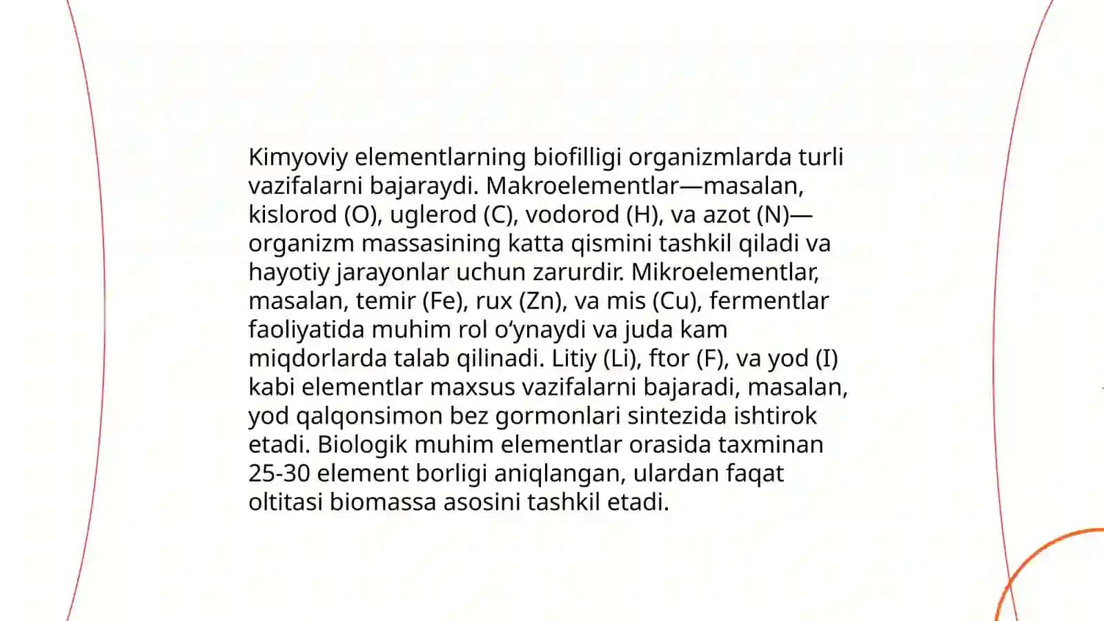 Tuproq tarkibidagi kimyoviy elementlarni biofilligini aniqlash usullari 4